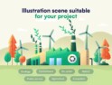 مجموعه تصاویر اکولوژی – محیط زیست – Ecology – Environment Illustration