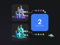 مجموعه آیکون سه‌بعدی کریپتو – DeFicons vol. 2 – Crypto 3D Icon Set