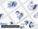 کیت لندینگ پیج Paradox – Premium SaaS landing page kit