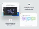 کیت لندینگ پیج Paradox – Premium SaaS landing page kit