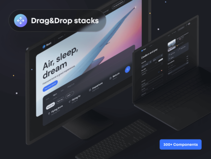 کیت رابط کاربری سفر – Fleet – Travel Shopping UI Kit