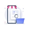 مجموعه ایکون های فروشگاهی در سه حالت مختلف – iconsets ilustration essential web volume4