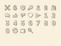 آیکون‌های پایه تقریباً مسطح – Almost Flat Base Icons