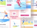 تصاویر پیش بسوی ورزش – Go Sports Illustration