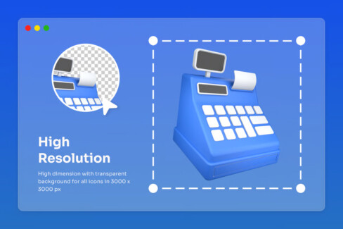 بسته آیکون سه بعدی امور مالی و حسابداری – Finance and Accounting 3D Icon Pack